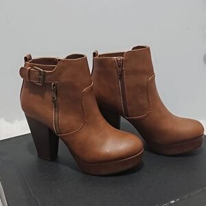 Brown Ankle Boots